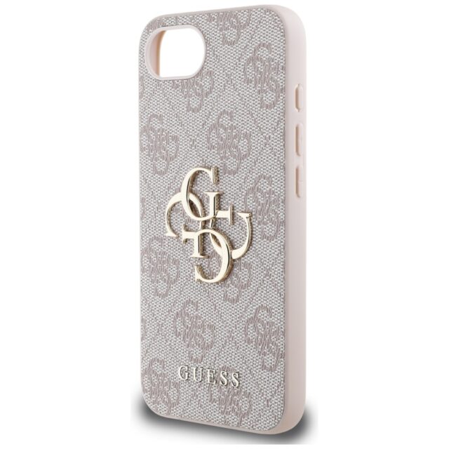 Case Guess 4G Big Logo for iPhone 16e pink - imagine 6