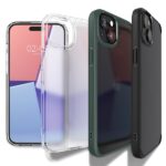 Spigen Ultra Hybrid iPhone 15 6.1" matte black ACS06799 - imagine 10