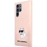 Karl Lagerfeld KLHCS24LSNCHBCP S24 Ultra S928 hardcase pink Silicone Choupette - imagine 2