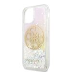 Guess GUHCN58LGIRGP iPhone 11 Pro hard case Gradient Liquid Glitter Circle Logo - imagine 3