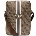 Guess Bag GUTB10P4RPSW 10" brwon 4G Stripes Tablet Bag