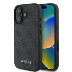 Guess GUHCP16SG4GFGR iPhone 16 6.1" black hardcase 4G Classic