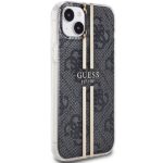 Guess GUHCP15MH4PSEGK iPhone 15 Plus / 14 Plus 6.7" black hardcase IML 4G Gold Stripe - imagine 4
