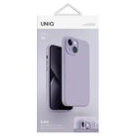 UNIQ Lino Case iPhone 14 / 15 / 13 6,1" lilac lavender - imagine 7
