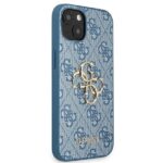 Guess GUHCP13S4GMGBL iPhone 13 mini 5,4" blue hardcase 4G Big Metal Logo - imagine 4