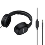 AWEI GM6 on-ear headphones 3.5mm jack black - imagine 2