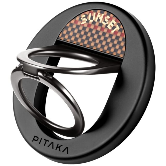 Magnetic holder PITAKA MagEZ Grip 3 MagSafe for phone sunset - imagine 3