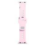 3MK Silicone Watch Strap Powder Pink for Apple Watch 42/44/45/49 mm - imagine 8
