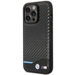 BMW BMHMP14L22NBCK iPhone 14 Pro 6.1" Case Black Carbon MagSafe - imagine 2