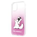 Karl Lagerfeld KLHCN58CFNRCPI iPhone 11 Pro hardcase pink Choupette Fun - imagine 3