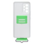 Case Samsung EF-GA536TW A53 5G A536 white Silicone Cover Strap - imagine 6