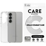 CARE by PanzerGlass Flagship Urban Combat Case for Samsung Galaxy S25 Transparent