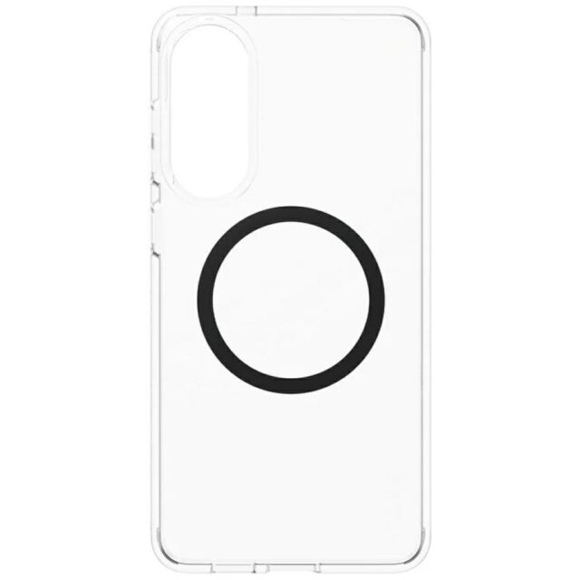 Case CARE by PanzerGlass Flagship Urban  Combat Black QI for Samsung Galaxy S25 Edge transparent - imagine 3