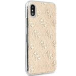 Guess GUHCPXPCU4GLGO iPhone X/Xs gold hard case 4G Glitter - imagine 6