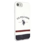 US Polo USHCI8PCSTRB iPhone 7/8/SE 2020/ SE 2022 white Tricolor Pattern Collection - imagine 5