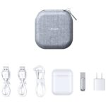 Earphones Case TWS USAMS ZB351 gray - imagine 9