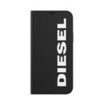 Diesel Booklet Case Core iPhone 12/12Pro czarno-biały/black-white 42486 - imagine 2