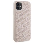 Karl Lagerfeld KLHCN61PQKPMP iPhone 11 /Xr 6.1" pink hardcase Quilted K Pattern - imagine 4