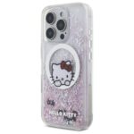Hello Kitty HKHMP16LLSWKH iPhone 16 Pro 6.3" white hardcase Liquid Glitter Sweet Kitty Bows M - imagine 2