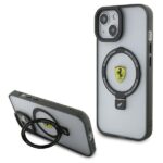 Ferrari FEHMP15MUSCAH iPhone 15 Plus /14 Plus 6.7" transparent hardcase Ring Stand 2023 Collection M
