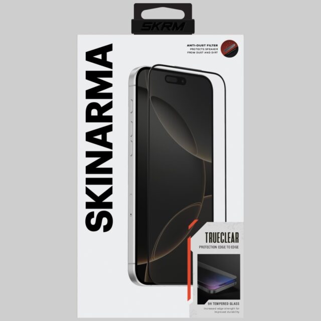 Skinarma True Clear Tempered Glass for iPhone 17 Pro Transparent - imagine 2
