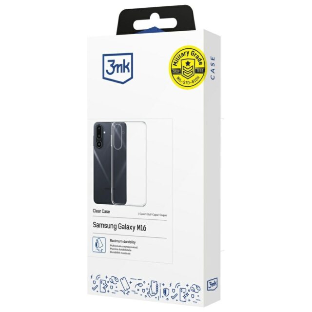Samsung Galaxy M16 5G - 3mk Clear Case - imagine 9