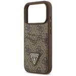 Case Guess 4G Double Card Triangle for iPhone 17 Pro brown - imagine 6