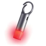 Lexon Nomaday Flash LED Keychain gray/gun LL137X - imagine 7