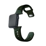 3MK Silicone Watch Strap dark green for Apple Watch 38/40/41mm - imagine 10