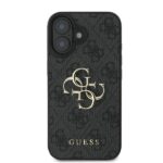 Guess GUHCP16S4GMGGR iPhone 16 6.1" black hardcase 4G Big Logo - imagine 3