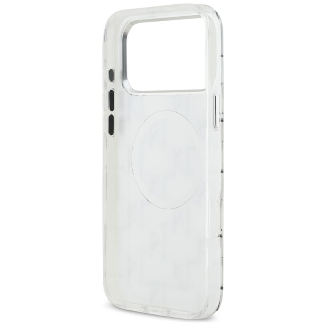 Karl Lagerfeld IML KL Monogram MagSafe Case for iPhone 17 Pro Max White - imagine 7