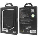 Audi Leather Wallet Card Slot Stand black MagSafe AU-MSCH-GT/D3-BK - imagine 9