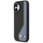 Case BMW M Carbon Logo MagSafe for iPhone 17 blue - imagine 2