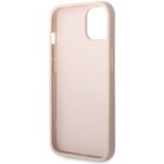 Guess GUHCP15S4GMGPI iPhone 15 / 14 / 13 6.1" pink hardcase 4G Big Metal Logo - imagine 7