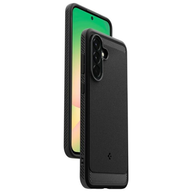 Spigen Rugged Armor Case for Samsung Galaxy A56 5G Black - imagine 7