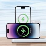 USAMS Inductive charger with lamp 4in1 15Wwhite CD195WXC01 (US-CD195) - imagine 6