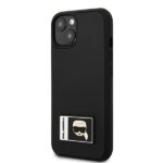 Karl Lagerfeld KLHCP13S3DKPK iPhone 13 mini 5,4" black hardcase Ikonik Patch - imagine 2
