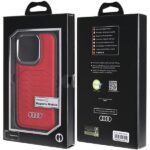 Audi Synthetic Leather MagSafe iPhone 14 Pro 6.1" red hardcase AU-TPUPCMIP14P-GT/D3-RD - imagine 7