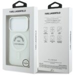 Karl Lagerfeld IML Karl RSG Logo MagSafe Case for iPhone 17 Pro Transparent - imagine 8