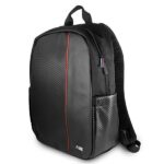 BMW BMBPCO15CAPRBK backpack 16" black Carbon Red Stripe - imagine 2