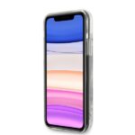 Karl Lagerfeld KLHCN61KCGLSL iPhone 11 6,1" / Xr hardcase silver Glitter Karl&Choupette - imagine 4