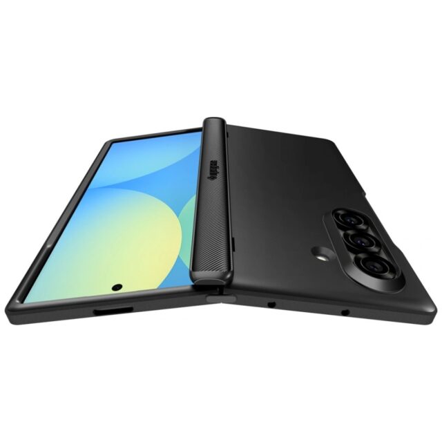 Case Spigen Slim Armor Pro Mag MagSafe for Samsung Galaxy Z Fold7 black - imagine 7