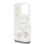 Guess GUHMP16LRBFGFGMP iPhone 16 Pro 6.3" pink hardcase Resin Flower Glitter MagSafe - imagine 7