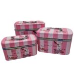 Extralink Lifestyle Women's Cosmetic Bag Organizer 3-in-1 Makeup Case 245