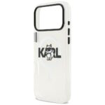 Karl Lagerfeld IML Choupette Sketch Logo MagSafe Case for iPhone 17 Pro Max Clear - imagine 6