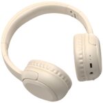 USAMS Bluetooth 5.3 On-Ear HeadphonesYun Series Beige TDLYEJYX02 (USAMS-YG23) - imagine 2