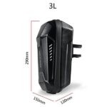 WILDMAN ES8X Plus scooter case/holder frame bag black - imagine 8