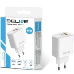 Wall charger Beline 45W BLN2CW45 white - imagine 2