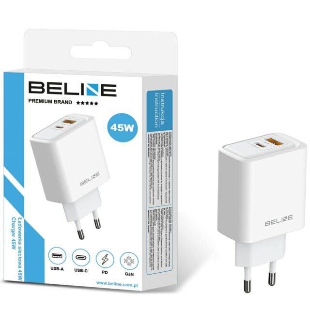 Wall charger Beline 45W BLN2CW45 white - imagine 2