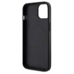 Guess GUHMP15SP4RPSK iPhone 15 / 14 / 13 6.1" black hardcase 4G Printed Stripes MagSafe - imagine 7